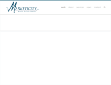 Tablet Screenshot of marketicity.com